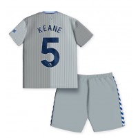 Camisa de time de futebol Everton Michael Keane #5 Replicas 3º Equipamento Infantil 2023-24 Manga Curta (+ Calças curtas)